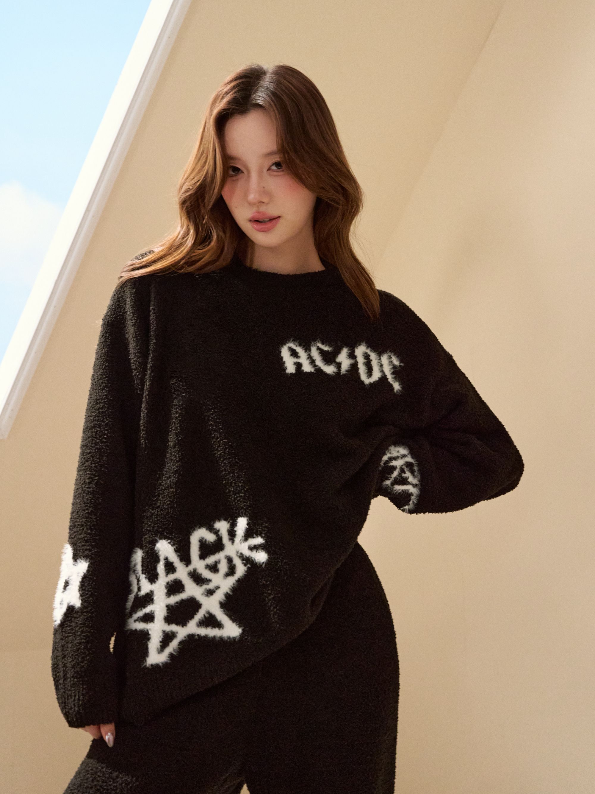 2025秋冬新款司马光之心加厚半边绒家居服睡衣