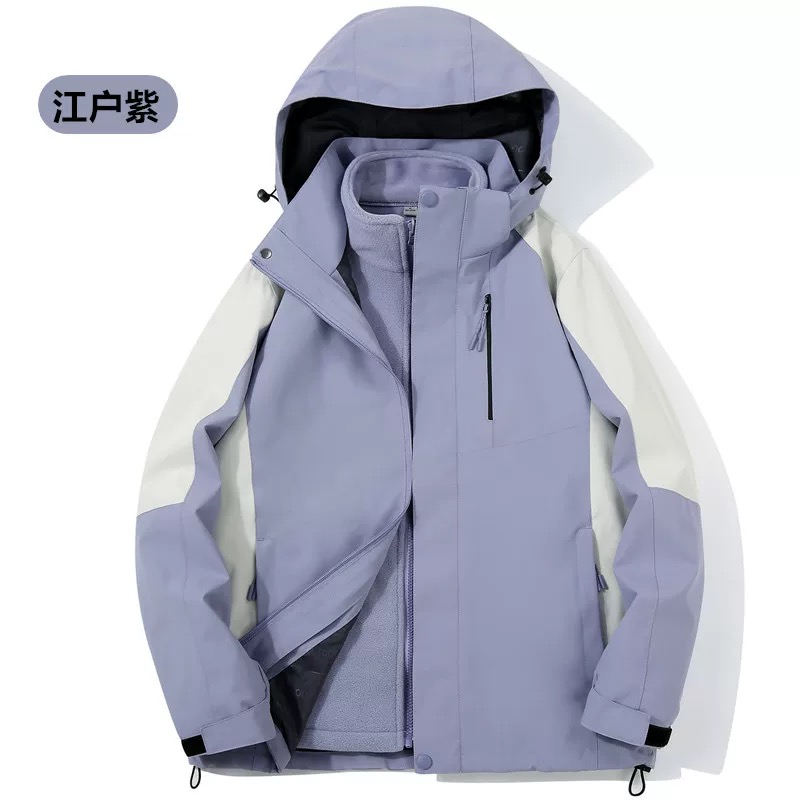 600到699编码 秋冬新款三合一冲锋衣 听主播介绍选款