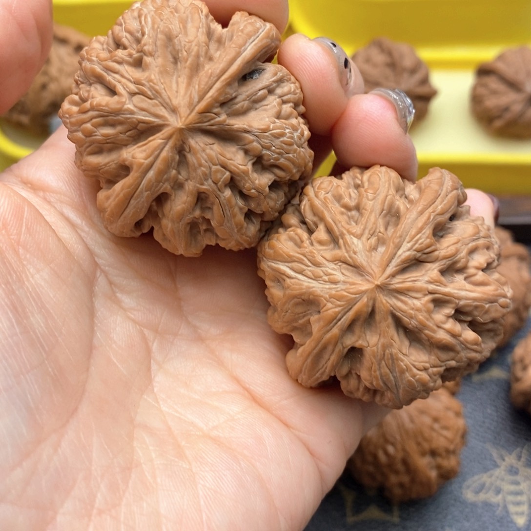 扎***哥文玩核桃把件530号粗筋