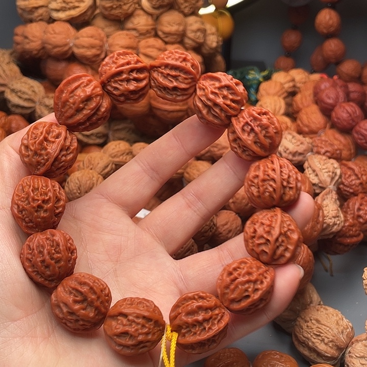 *****文玩核桃手串八楞