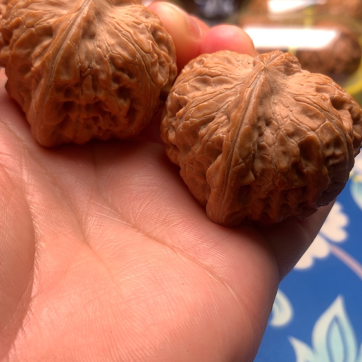 【闪购商品】文玩核桃把件元宝41