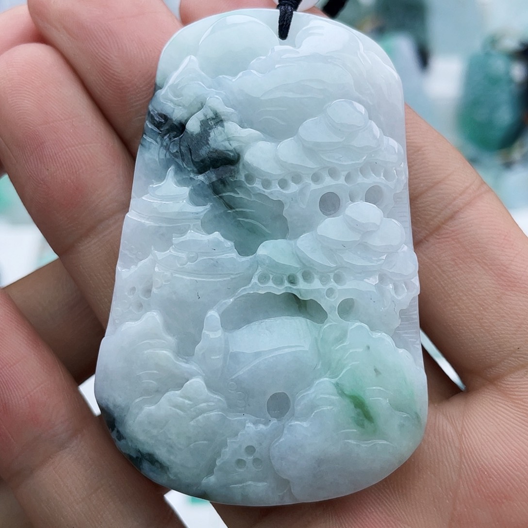 颈饰未镶嵌翡翠翡翠