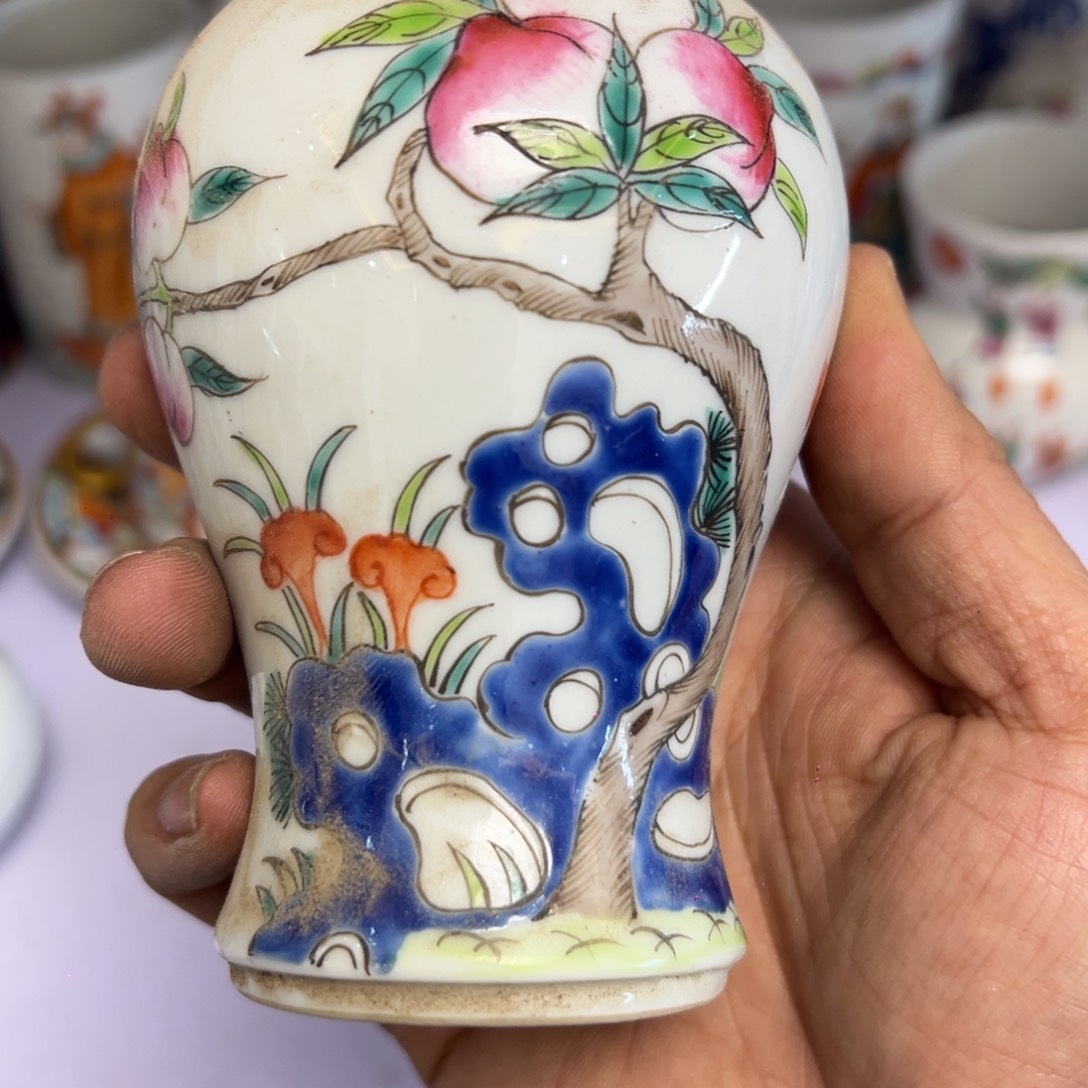瓷片瓷器摆件、茶室雅器