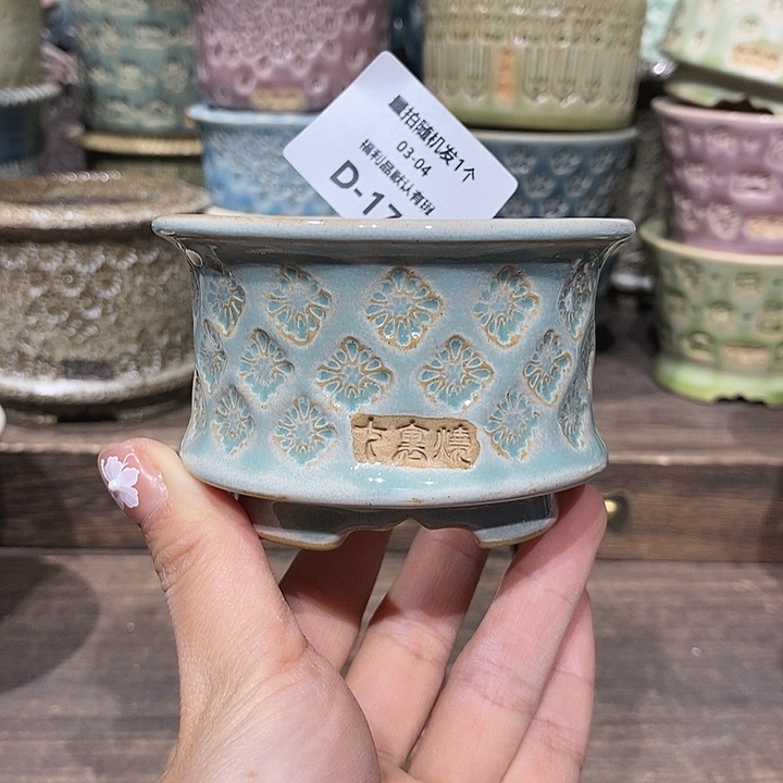 七里烧花盆3-4-179口径6