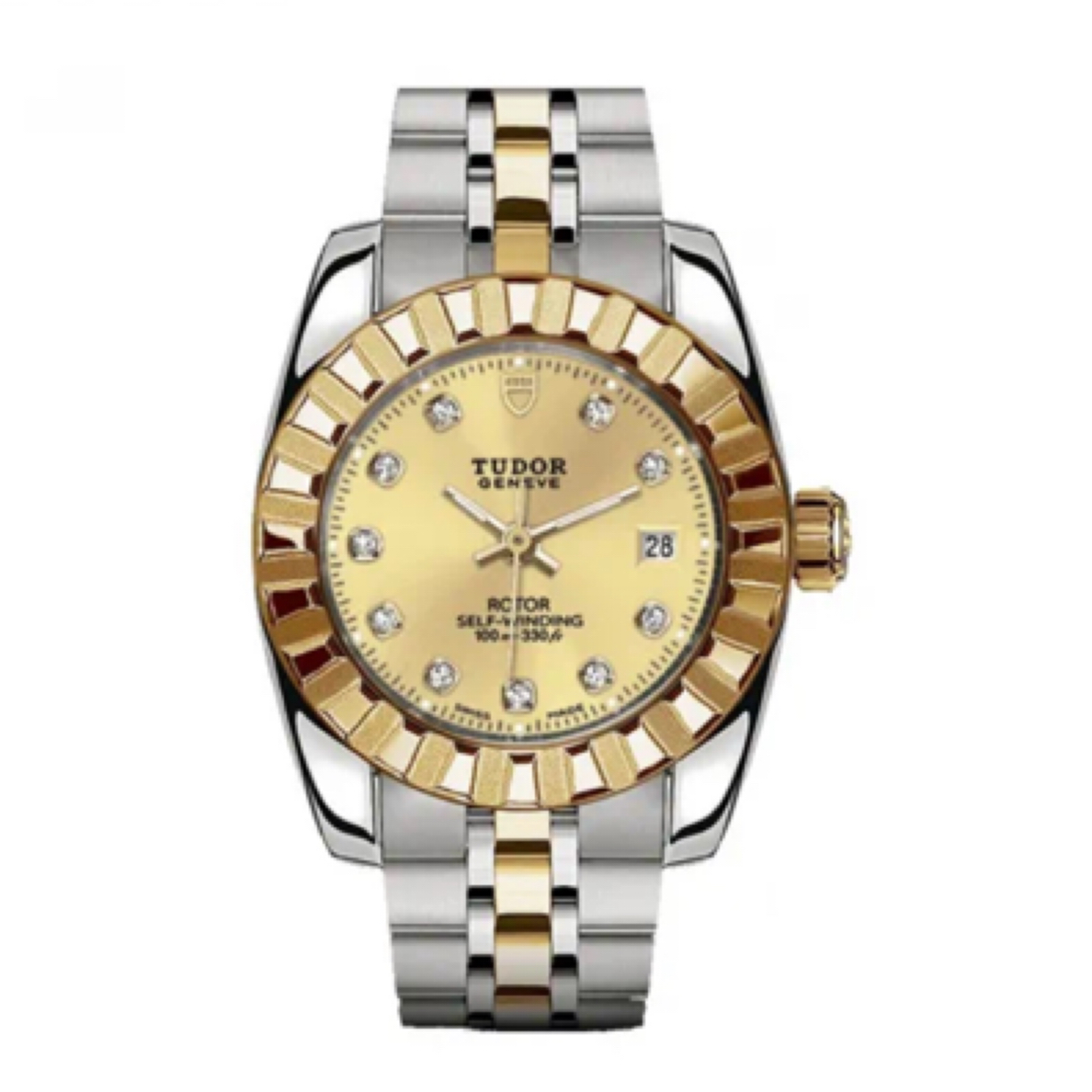 99新 TUDOR/帝舵 经典全套/女士自动机械28mm/公价29200