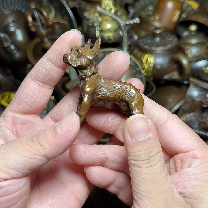铜器摆件收收藏藏