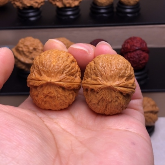 文玩核桃把件玲珑骰子9