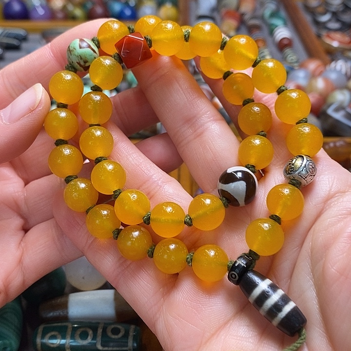 玛瑙/玉髓未镶嵌手串