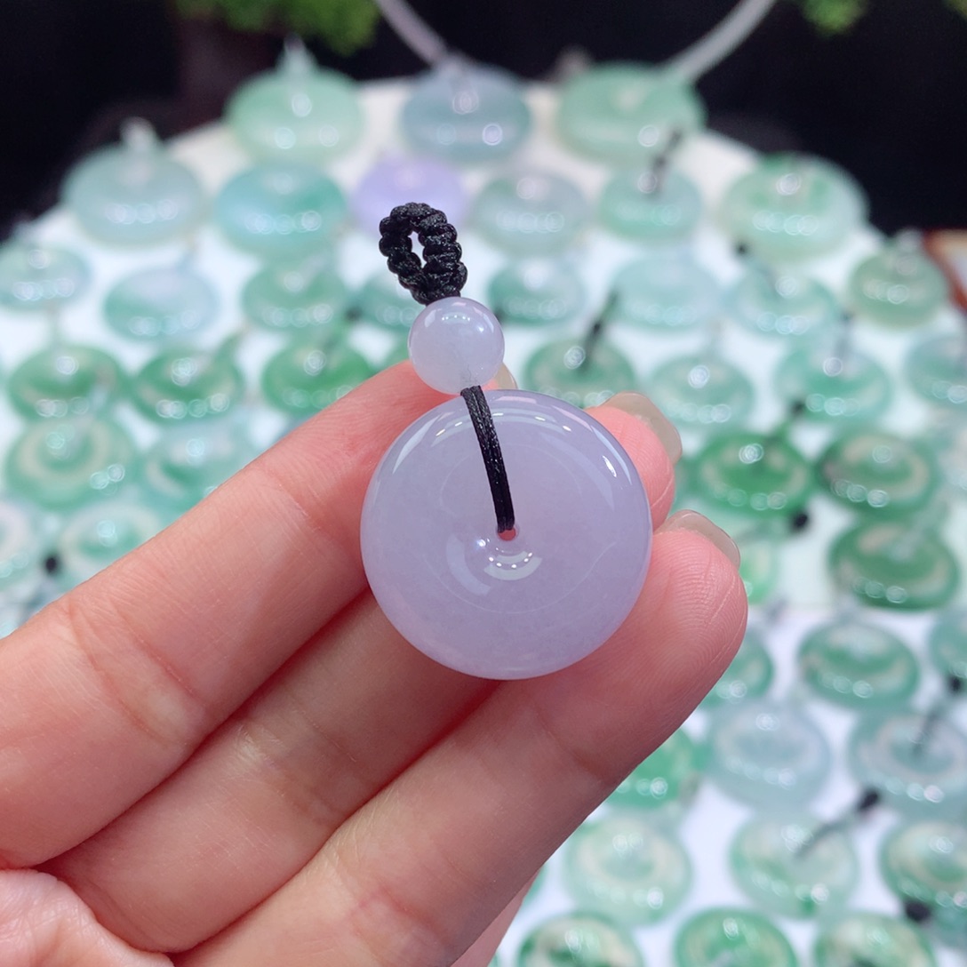 颈饰未镶嵌翡翠17尺寸23.9*9.4