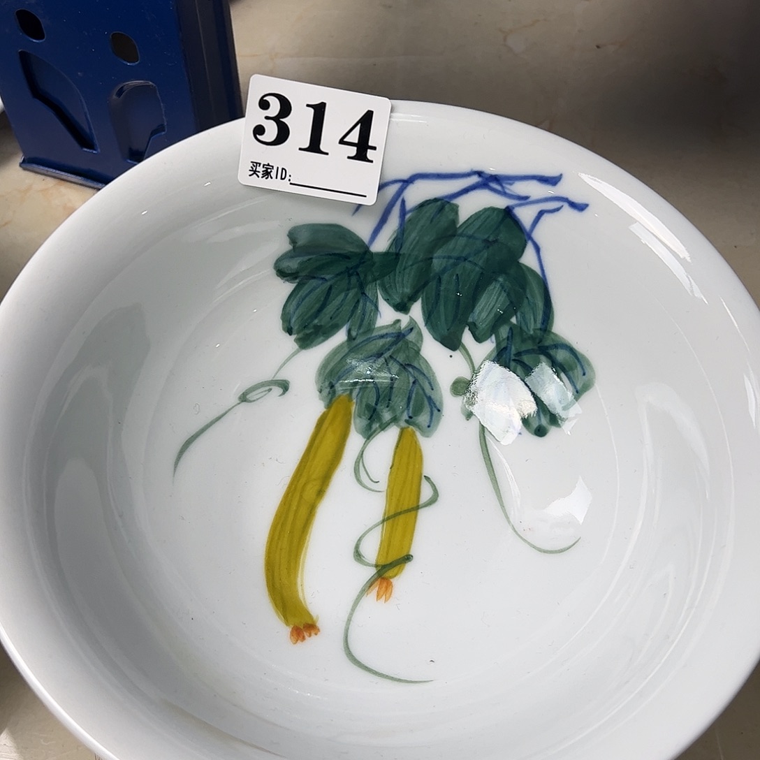 瓷片景德镇陶瓷手工手绘制作