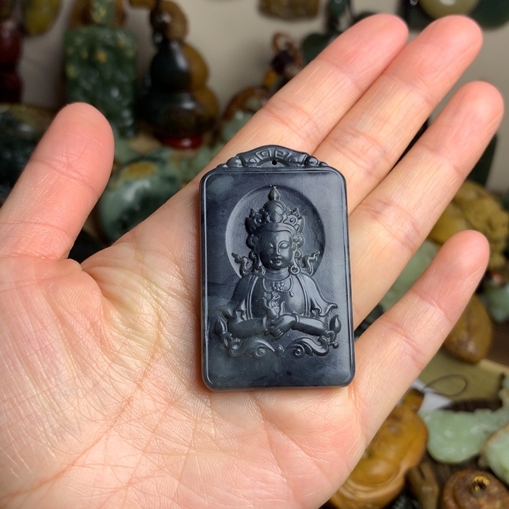 和田玉吊坠未镶嵌