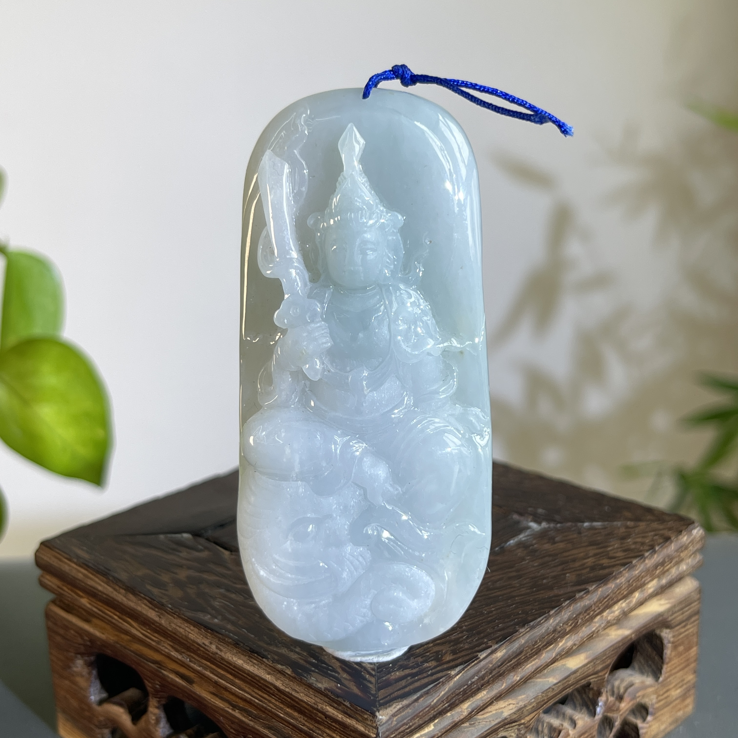 JTA19-108  天然缅甸A货翡翠  普贤