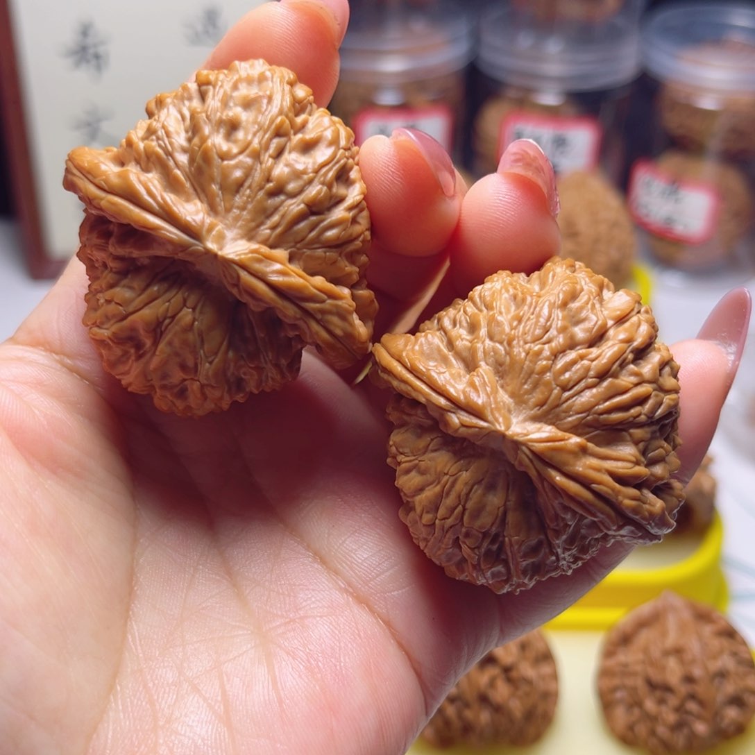 文玩核桃吊坠47尺全品大白