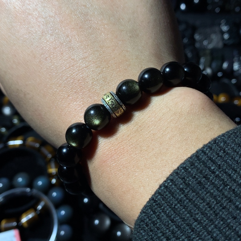 【闪购商品】黑曜岩珠宝奇石未镶嵌风****散