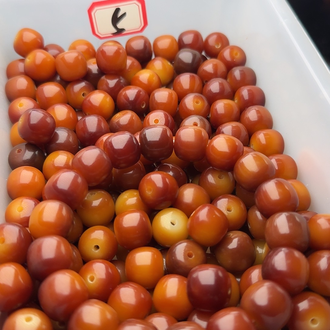 吊坠菩提根/象牙果50 颗油膏冰红茶 14 干磨桶