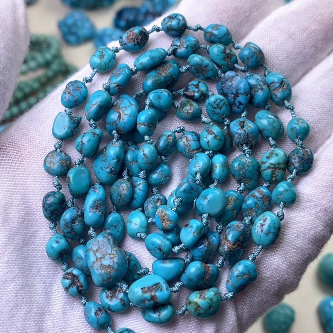 未镶嵌绿松石珠宝奇石