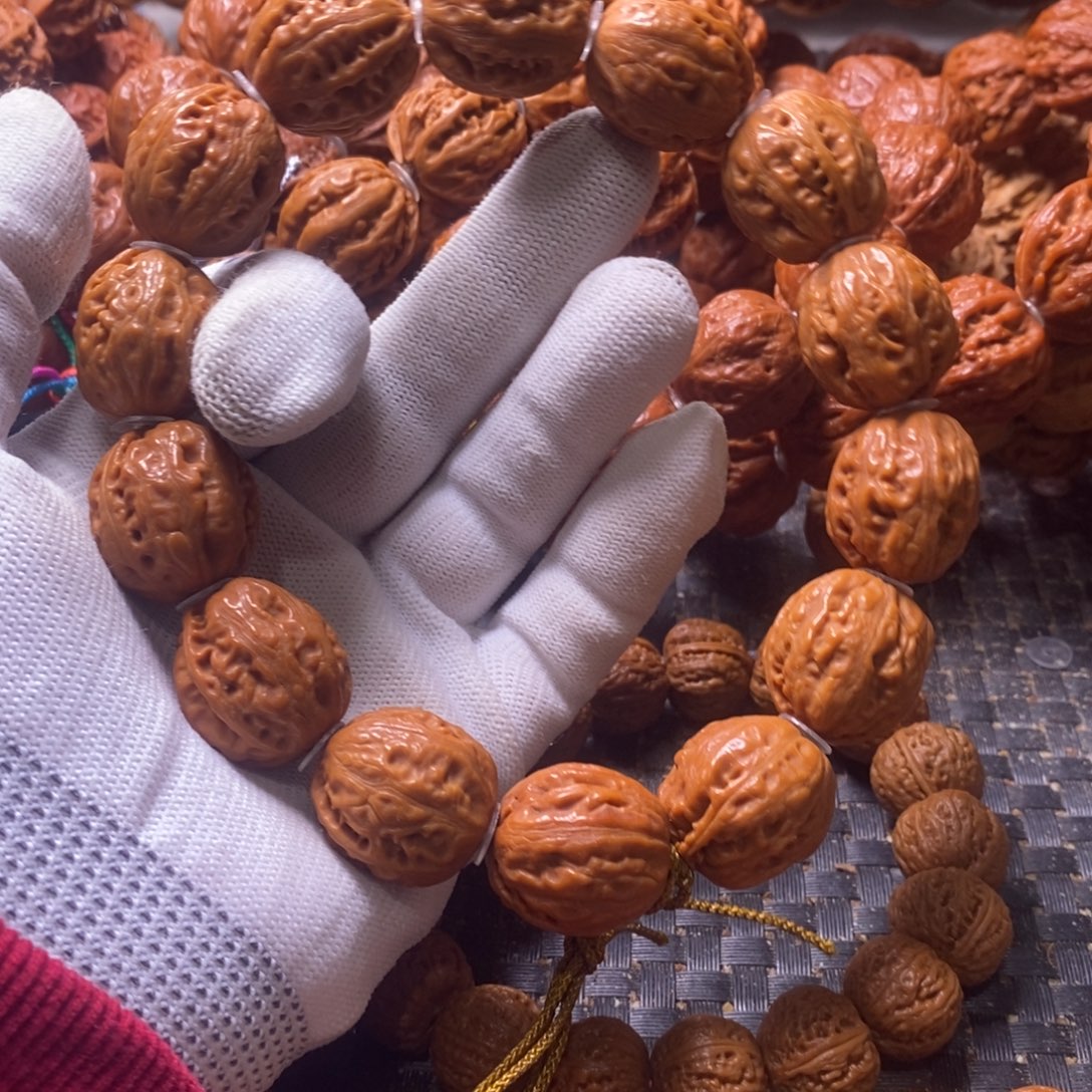 八***桂吊坠文玩核桃粗筋足球