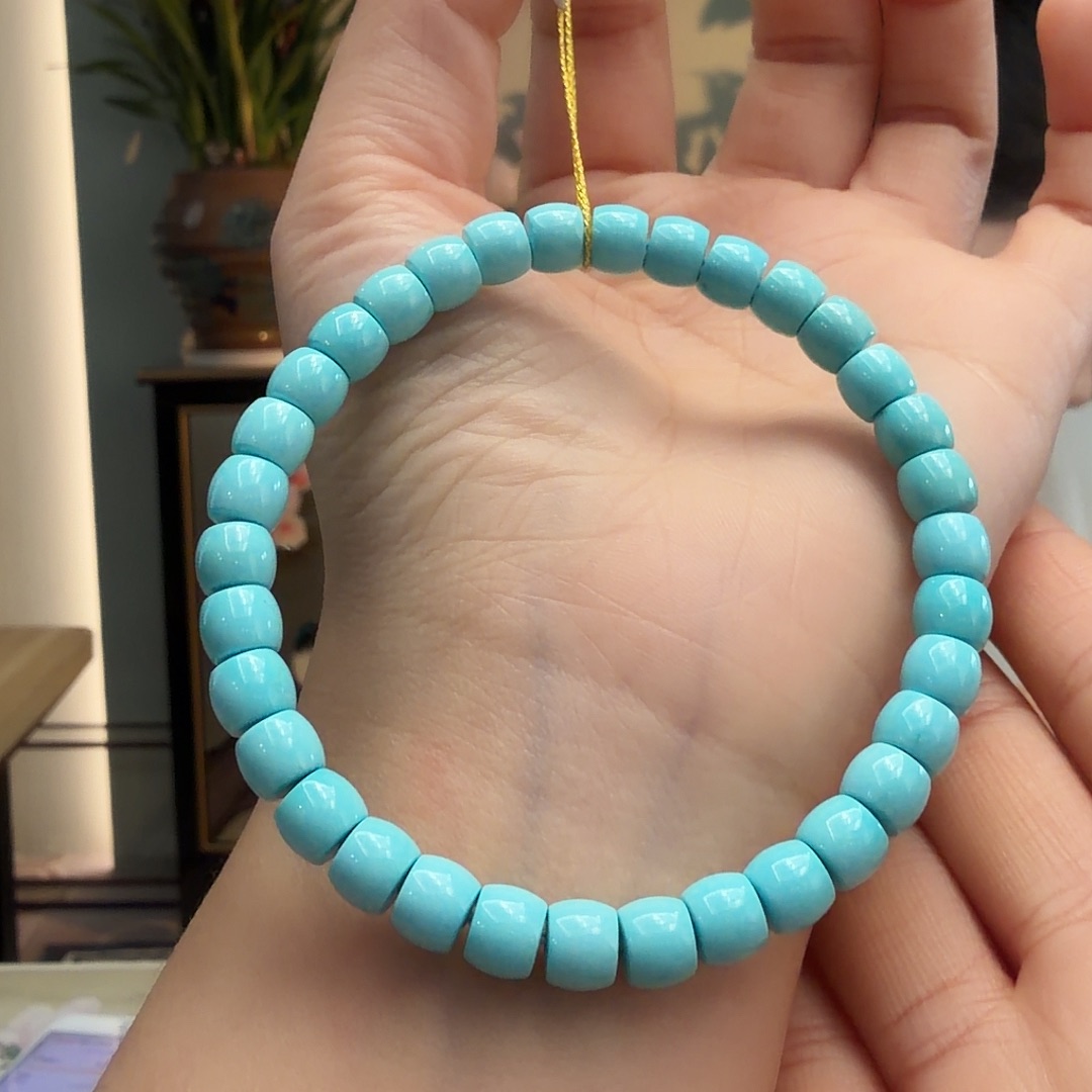 绿松石未镶嵌颈饰