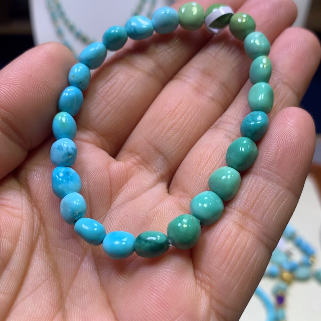 绿松石未镶嵌单圈