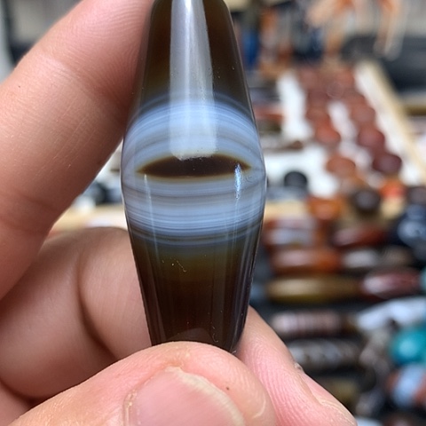 玛瑙/玉髓颈饰合金