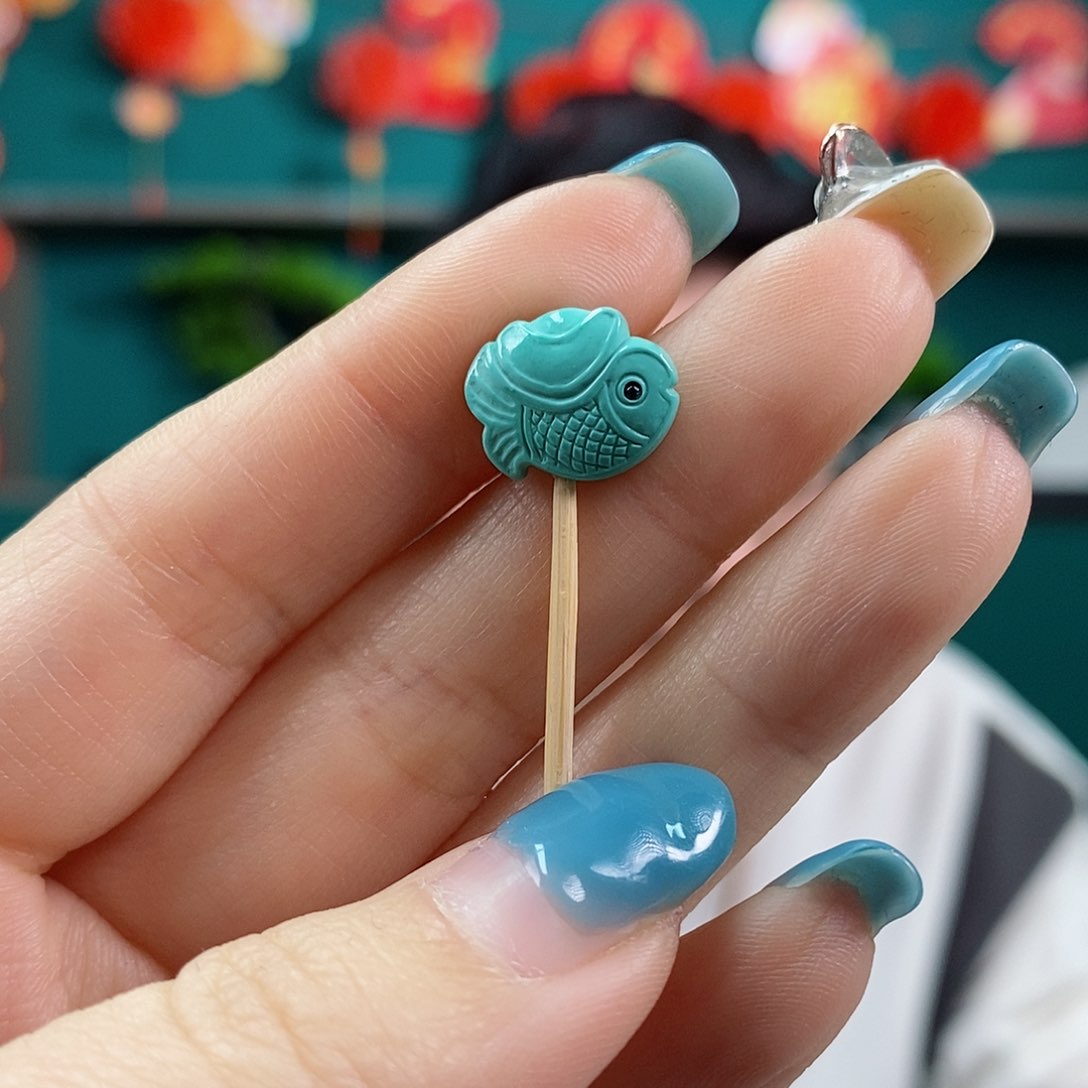 绿松石珠宝奇石未镶嵌