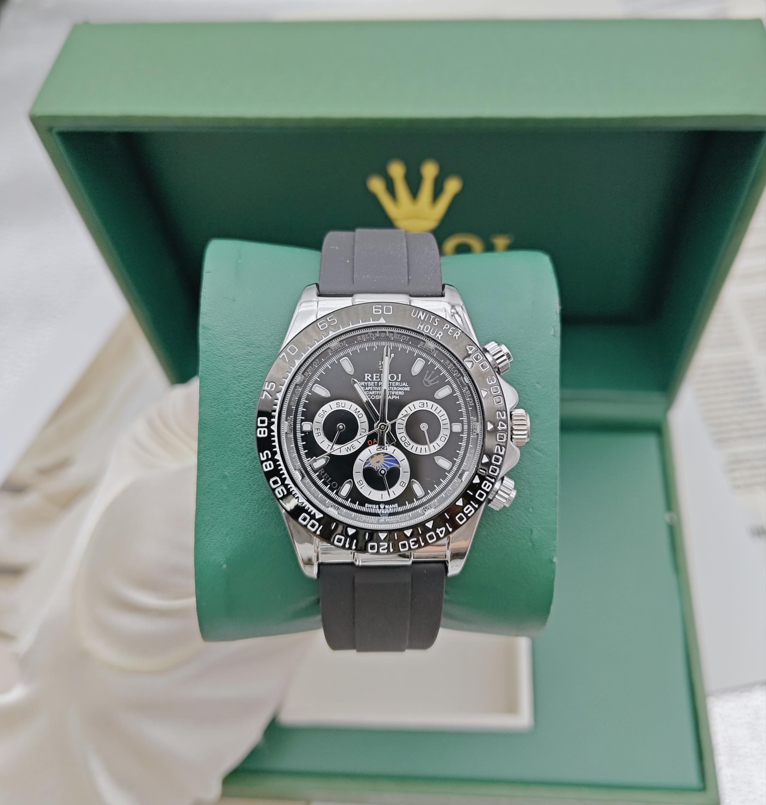 全新未使用/官方正品/银色/金色/三眼迪系列/男款/全自动机械/ZC