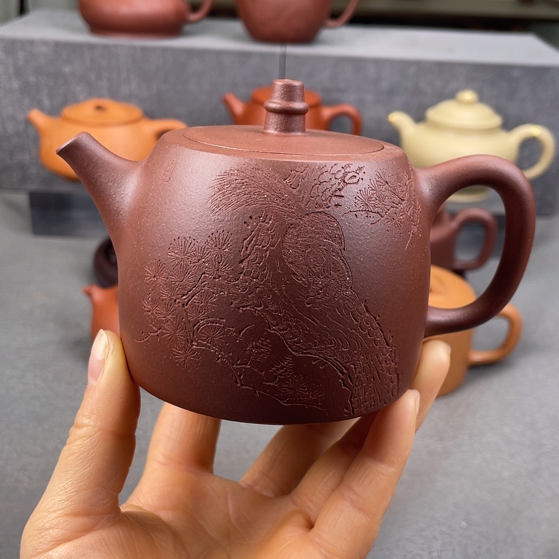 紫砂茶壶紫砂壶260毫升
