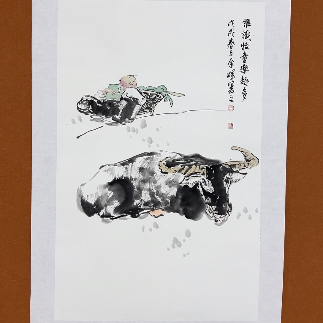 国画张金辉经典作品