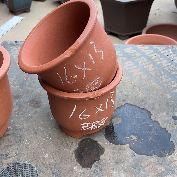 紫砂花盆透气花盆