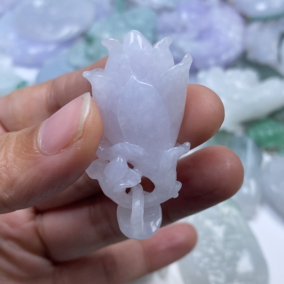 颈饰未镶嵌翡翠翡翠