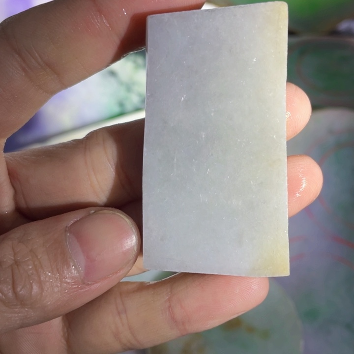 翡翠未镶嵌挂件片料