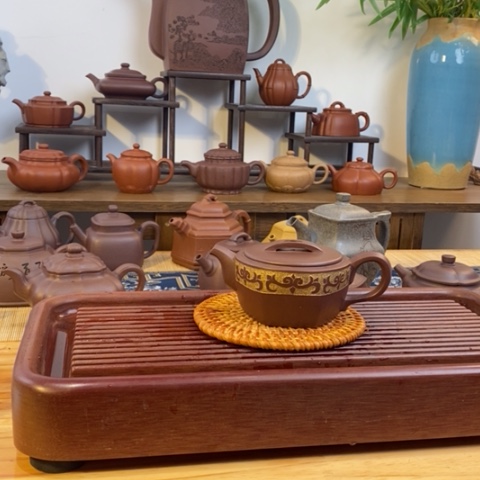 琉璃手工艺品紫砂壶