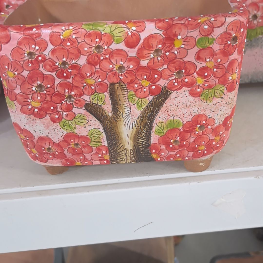 芸***儿花盆红泥景德镇花盆