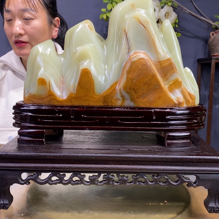 石材精品古青石摆件