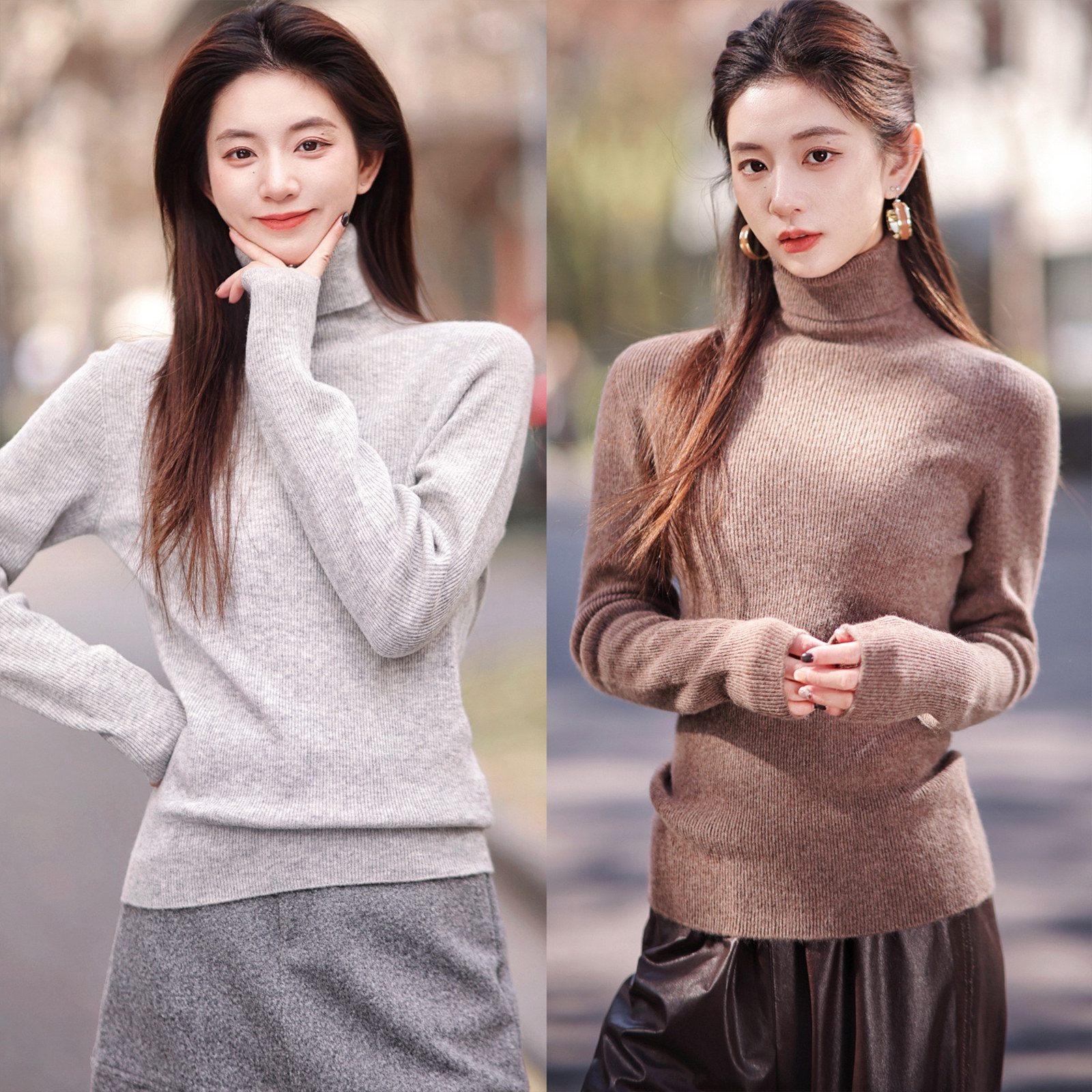 【赵大喜】1.7大上新！女主角毛衣 | 温暖细腻高领正肩微宽松版型