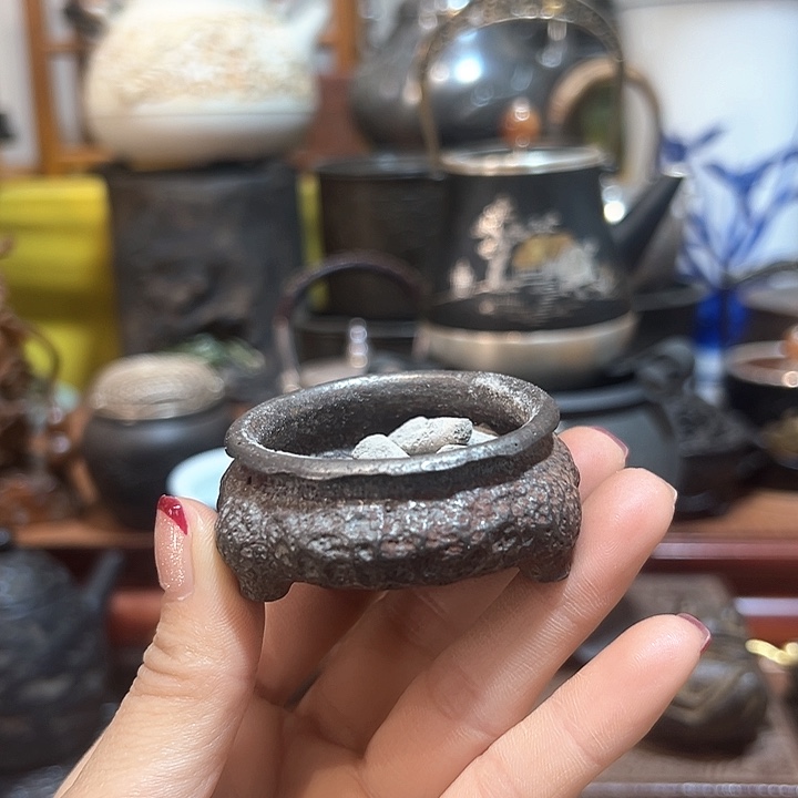 铁夜*中古工艺品摆件