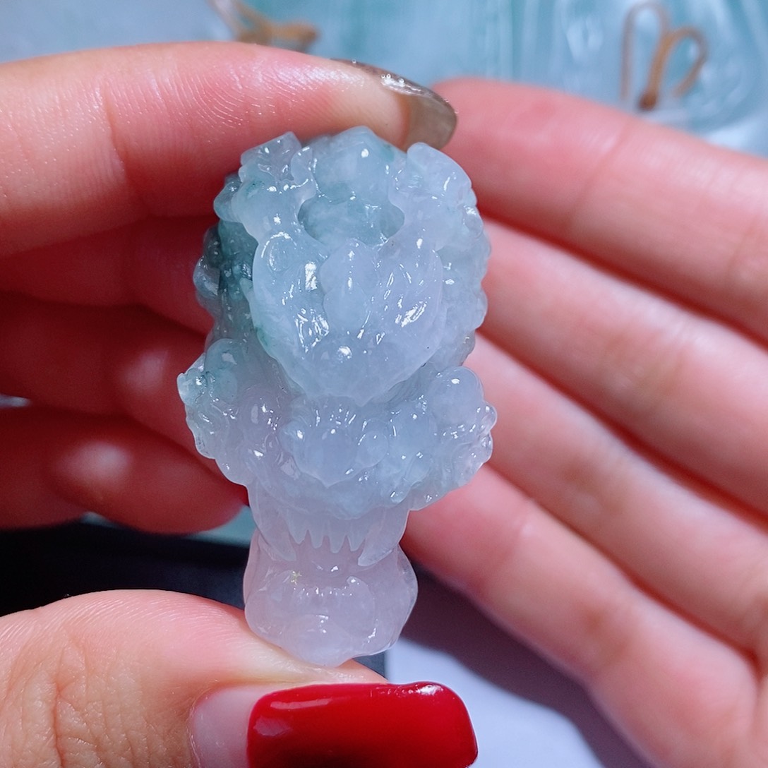 定制翡翠未镶嵌毛货不支持退货下单需确认抛光