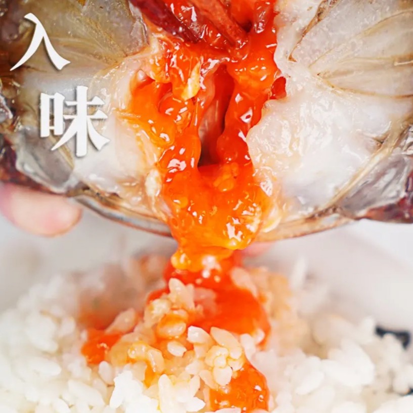 舟山捕鱼人红膏呛蟹腌制3-4两/只江浙沪顺丰包邮收到冷冻保存生吃