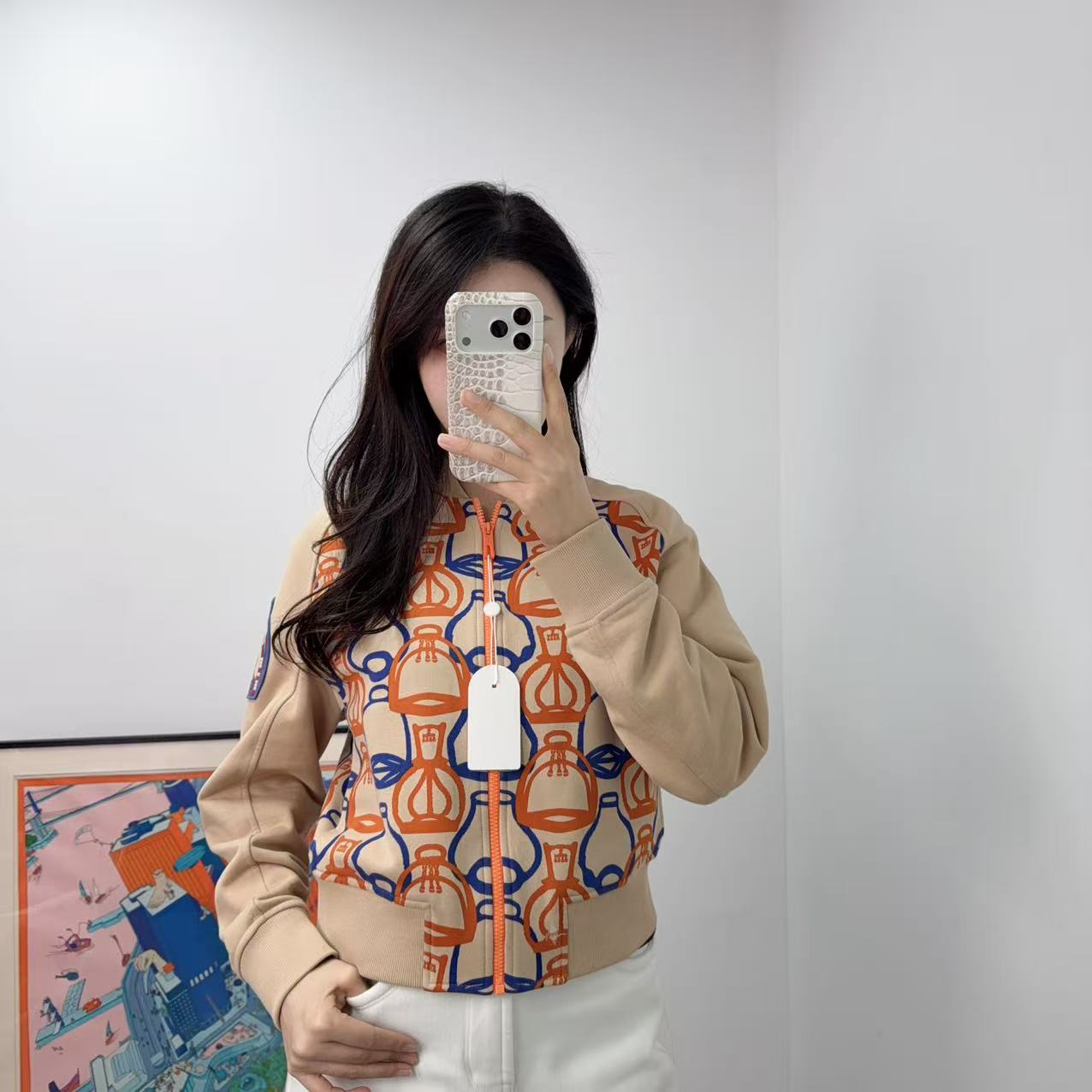 95新 Hermes/爱马仕 麦殿/外套36码/251220CYX8XA5