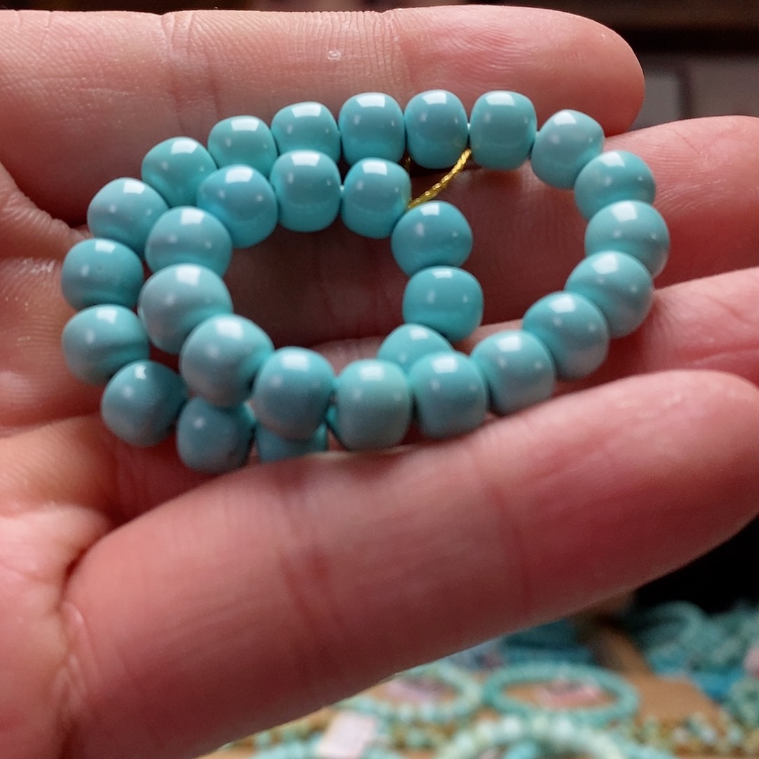 绿松石珠宝奇石未镶嵌