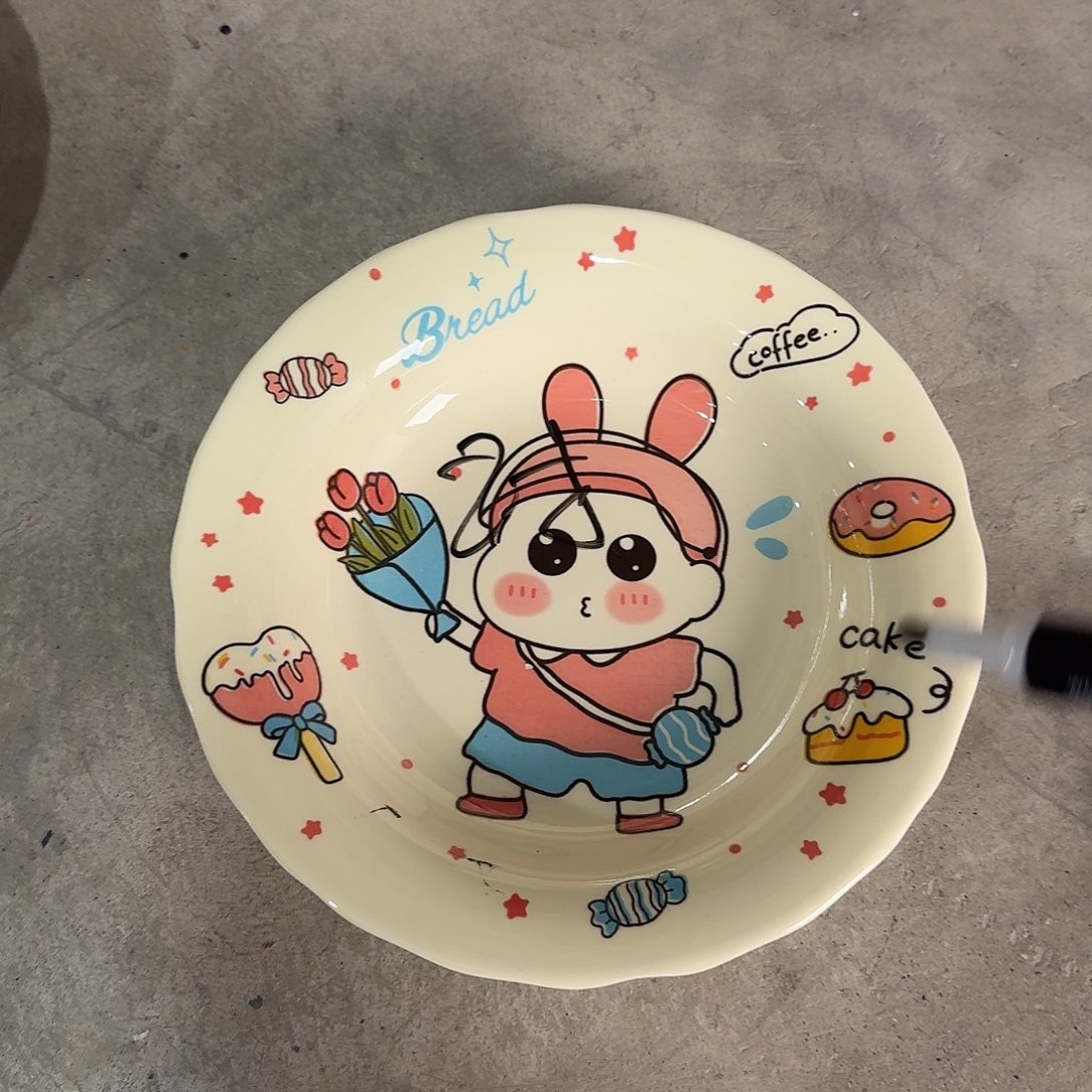 小兔子新盘一个装送小熊碟