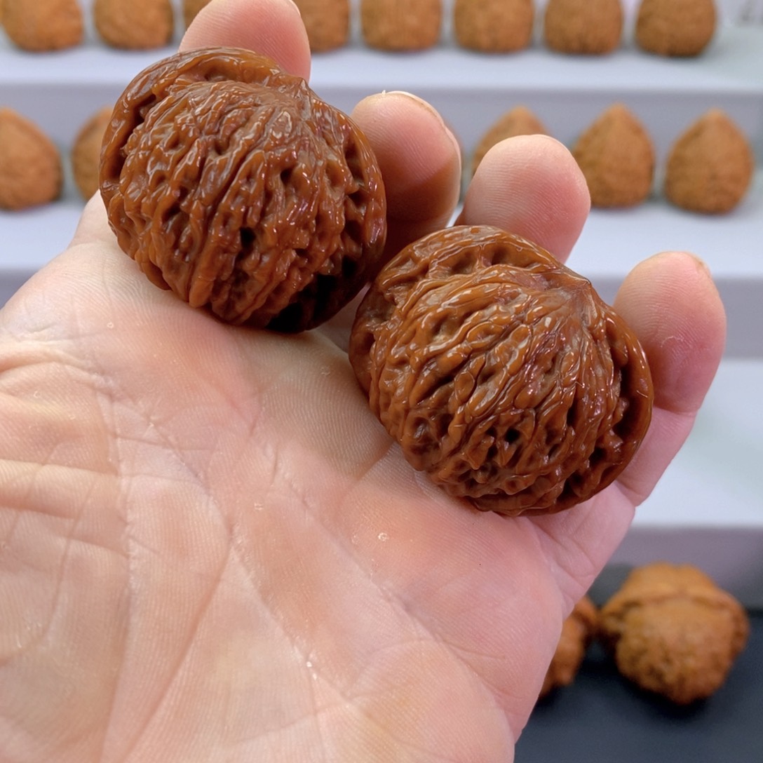 文玩核桃把件41全品山地正磨