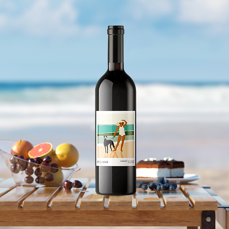 原瓶进口斯特尔马赤霞珠干红葡萄酒2020美国宴请婚宴节日好礼 1瓶