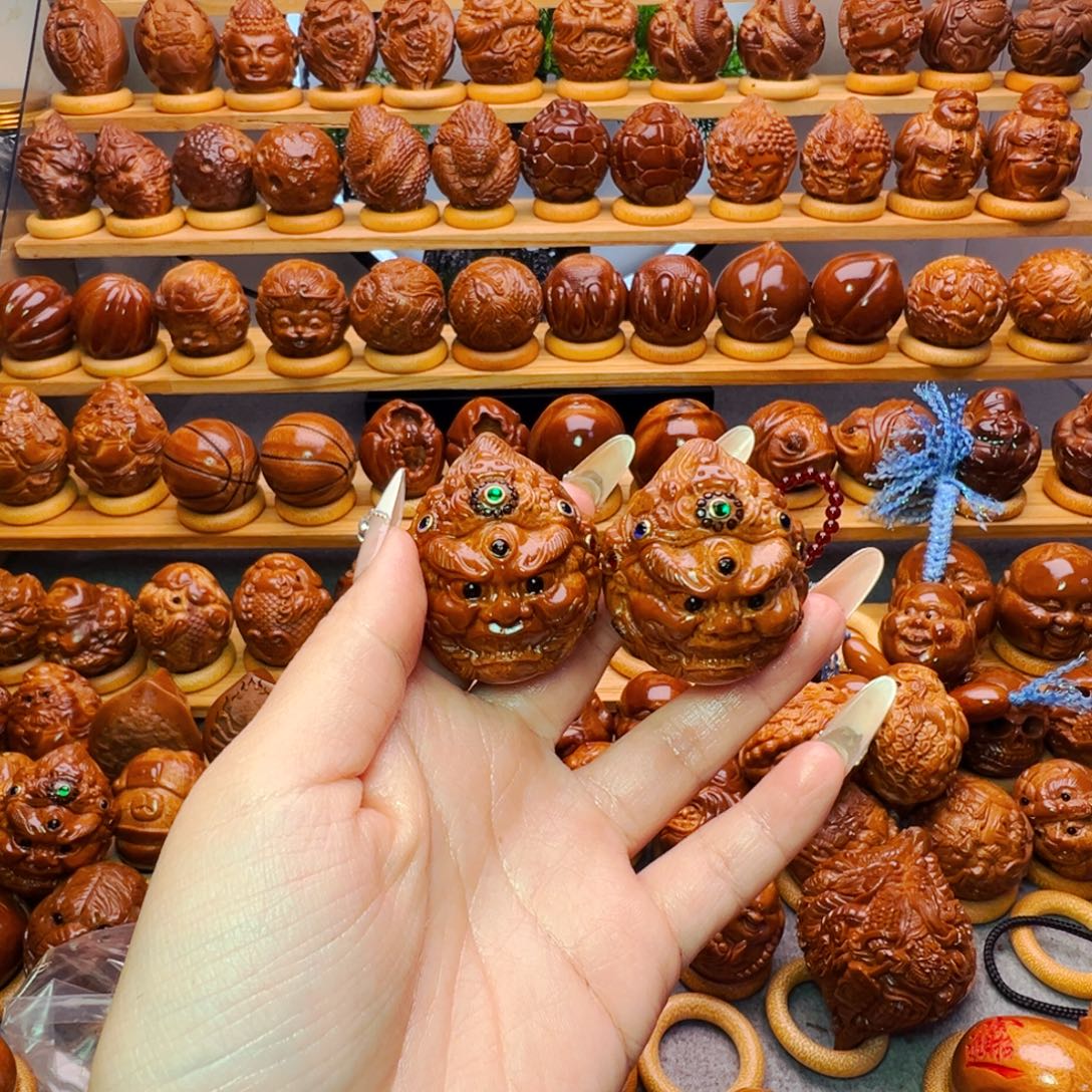 修***藏手串/手链橄榄核大黑天