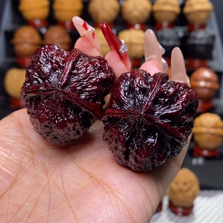 文玩核桃把件地焖三楞35号