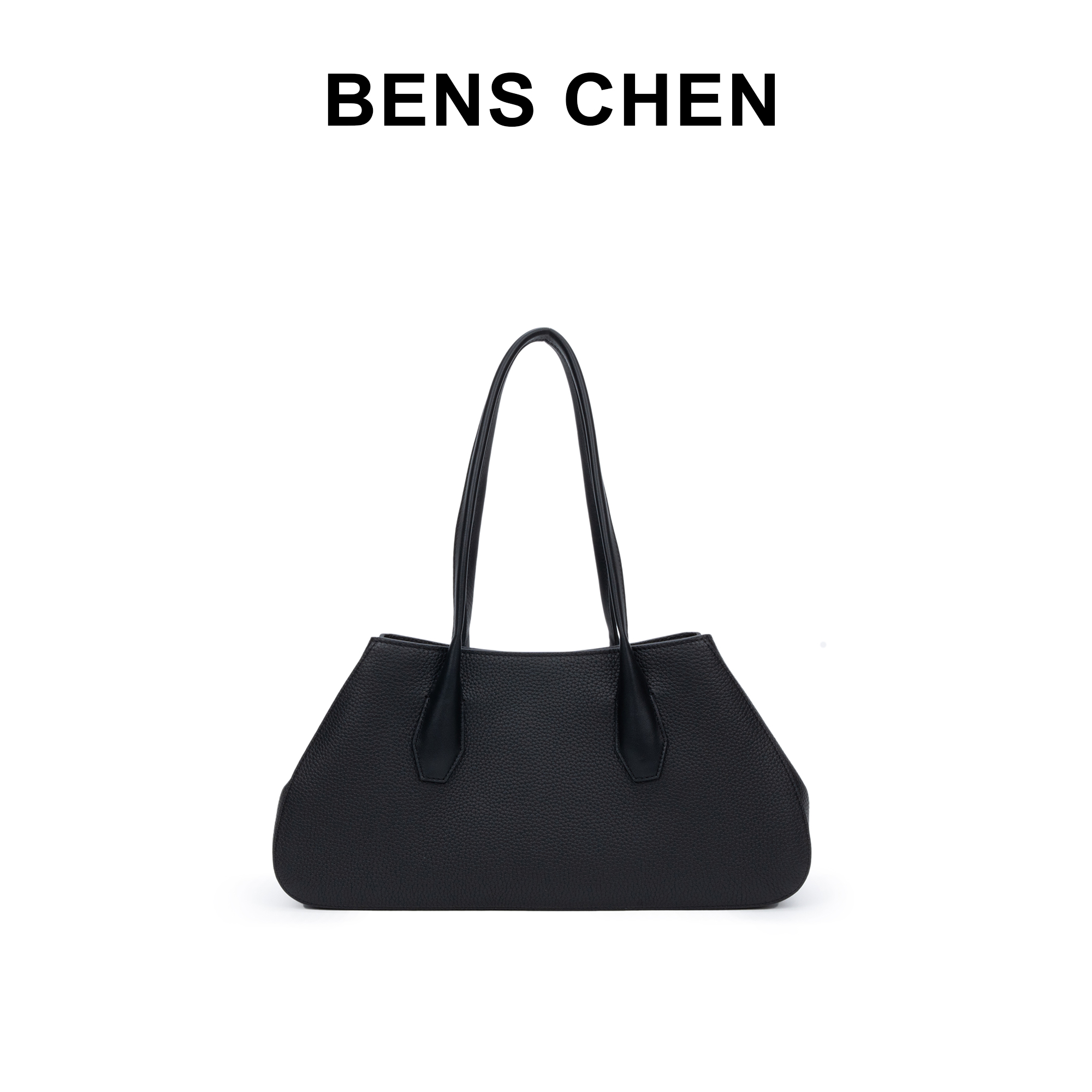 BENS CHEN【阿杰尔 Alger】进口牛皮 39cm 极简单肩女包