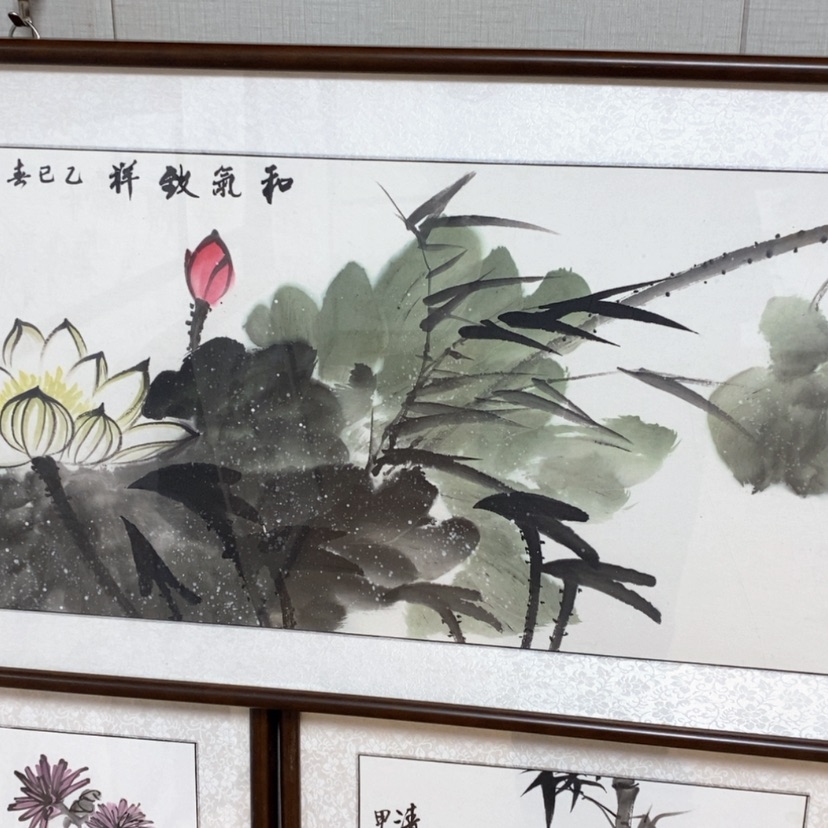 【闪购商品】国画手绘国画带框