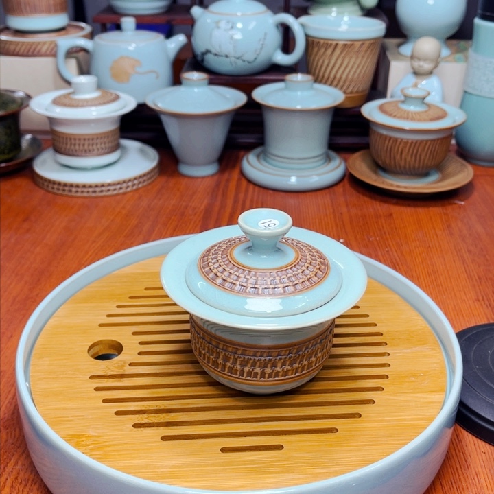 【闪购商品】1 汝州单壶天青，单壶