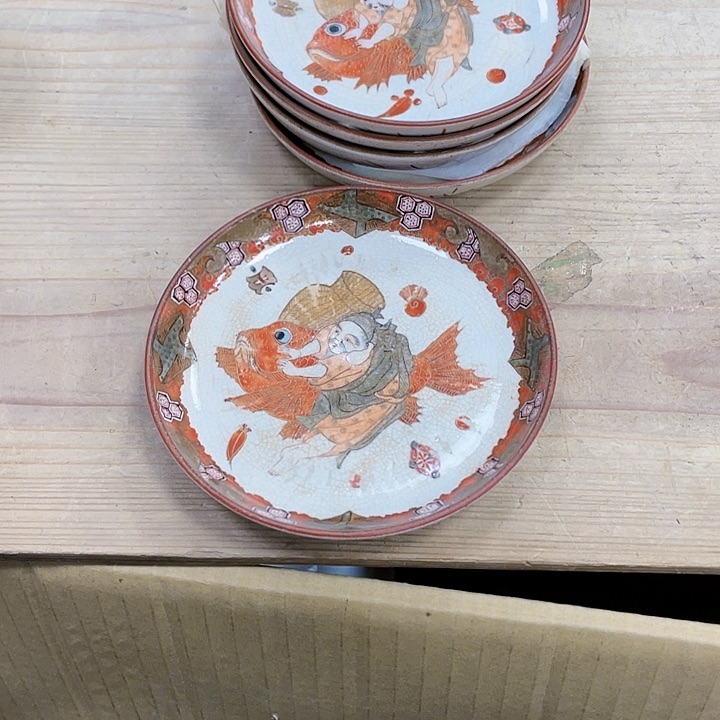 瓷片瓷制作工艺品摆件