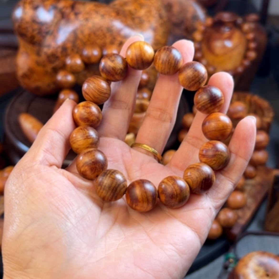 【闪购商品】松木（琥珀木）手串/手链福利不退货